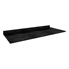 Tampo Para Balcão 120 Cm Cor Mármore Preto Poquema Foto mini 1