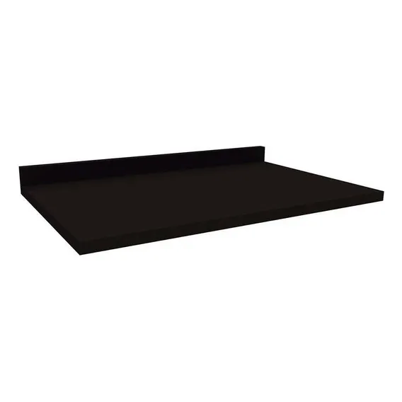 Tampo Para Balcão 80cmx52cm S415 Kappesberg Preto Ehwt Foto 1