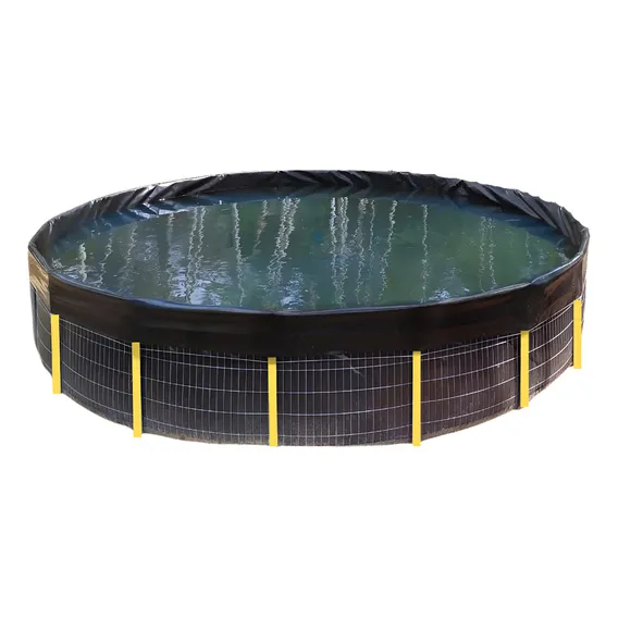 Tanque Circular de Geomembrana P geomembrana 800 micras 100m³ Foto 1