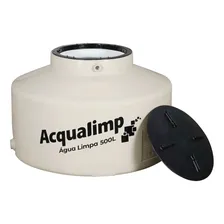 Tanque de água Acqualimp Caixa d?água Água Limpa capa tripla vertical 500L de 72 cm x 107 cm Foto mini 2