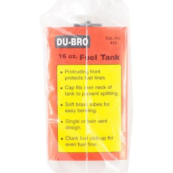 Tanque De Combustivel Dubro 16oz 480ml Dub416 Aeromodelo Foto 1