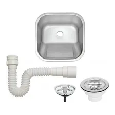 Tanque Encaixe Inox 50x40 Acetinado 27 L Tramontina 94400107 Foto mini 1
