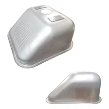 Tanque Inox 40x40 Tecnocuba Aço 304 Acetinado Válvula+sifão Foto mini 3