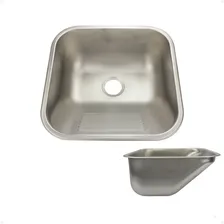 Tanque Inox 40x40 Tecnocuba Aço 304 Acetinado Válvula+sifão Foto mini 1