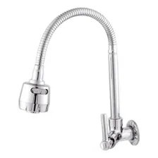 Tanque Inox 40x40x22cm Escovado Com Torneira Gourmet Parede Foto mini 1