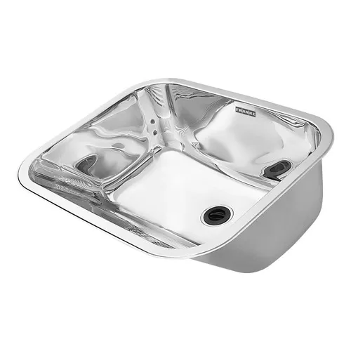 Tanque Inox 500x400x230mm Monobloco Franke Alto Brilho Foto 1