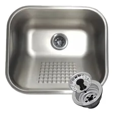 Tanque Inox Acetinado Escovado 40x34 - Tecnocuba Foto  mini 1