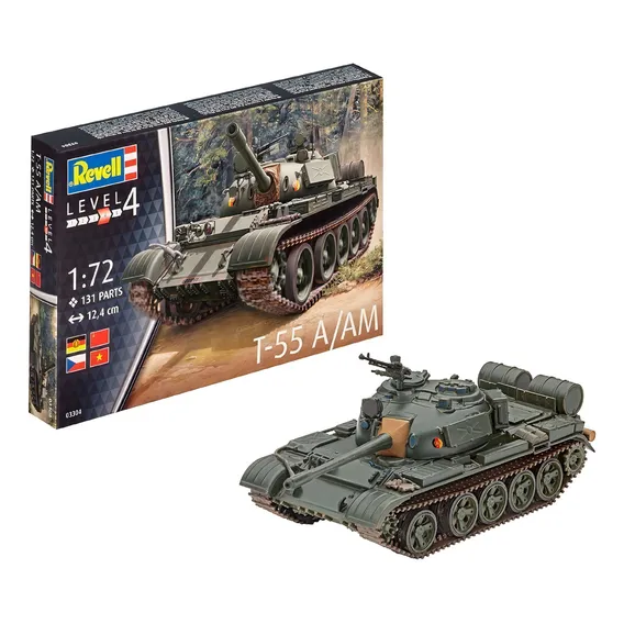 Tanque T-55 A/am - 1/72 - Revell 03304 Foto 1