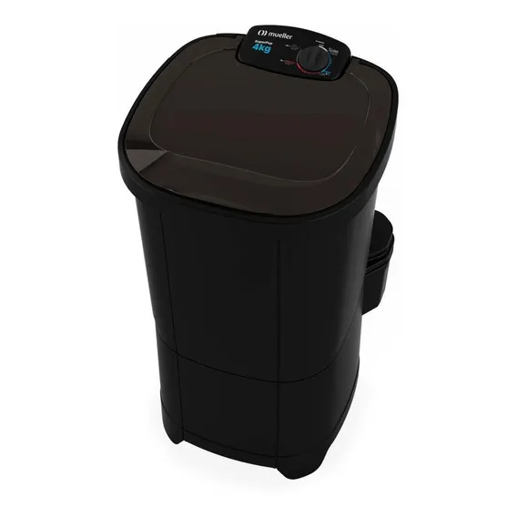 Tanquinho Lavar Roupa Mueller Superpop 4kg Preto 127V Foto 1