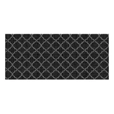 Tapete Antiderrapante Pvc Para Cozinha 100x43cm Árabe Preto Foto  mini 1