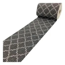 Tapete Antiderrapante Pvc Para Cozinha 100x43cm Árabe Preto Foto mini  3