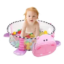Tapete Atividades Piscina De Bolinhas 3 Em 1 Baby Style Cor Hippo Foto mini 2