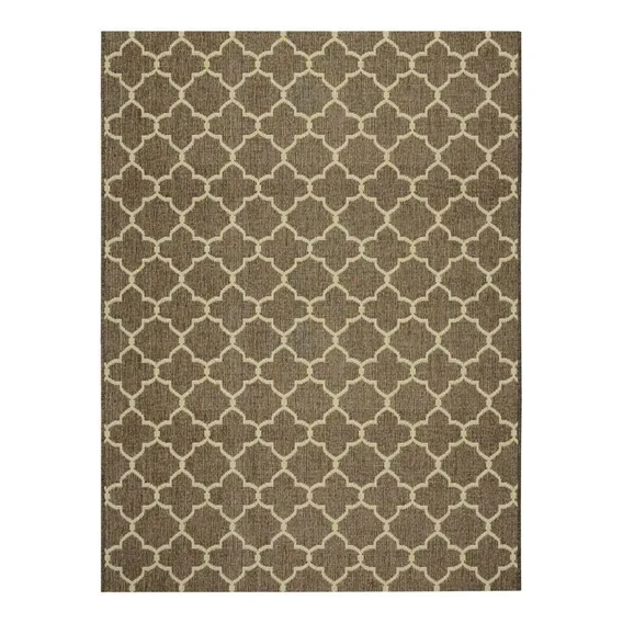 Tapete Bali 3x2m 2x3m 300x200cm Sisal Sintético São Carlos Cor Marrom Desenho Do Tecido Vinter Foto 1