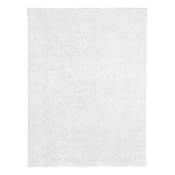 Tapete Branco Sala Quarto 200 X 250 Classic Branco Desenho do tecido Liso Foto 1