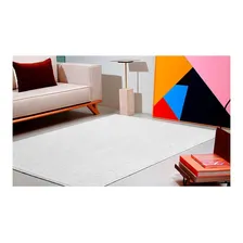 Tapete Branco Sala Quarto 200 X 300 Classic Branco Desenho do tecido Liso Foto mini 1
