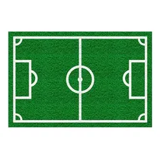 Tapete Campo De Futebol Time Capacho Divertido 13mm Presente Cor - Desenho Do Tecido Trama VinÃlica 13mm Emborrachado Antiderrapante Foto mini 2