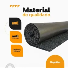 Tapete Capacho Alohomora Apartamento Casa 13mm Espessura Cor Preto Desenho do tecido Trama VinÃlica 13mm Emborrachado Antiderrapante Foto mini 2