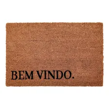 Tapete Capacho Bem Vindo Antiderrapante Luxo 40x60cm Foto mini  2