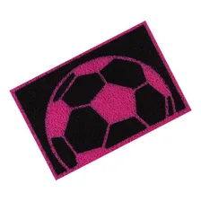 Tapete Capacho Divertido Esportes Bola De Futebol Foto mini  3