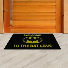 Tapete Capacho Divertido Geek Batman Batcave Porta Entrada Foto mini 3