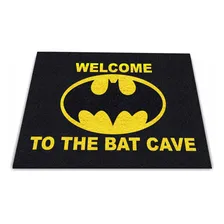 Tapete Capacho Divertido Geek Batman Batcave Porta Entrada Foto mini 1