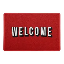 Tapete Capacho Divertido Welcome Netflix Boas Vindas 60x40 Foto mini 4