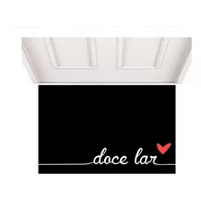 Tapete Capacho Doce Lar 80x50 13mm Esp Cores Aproveite! Cor - Desenho do tecido Trama Vinílica 13mm Emborrachado Antiderrapante Foto mini 1