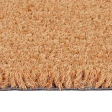 Tapete Capacho Fibra De Coco 60x33 Portas, Limpeza PĂ©, Ărea Cor Marrom Foto mini 2