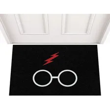 Tapete Capacho Geek Harry Potter 60x40 Divertido 13mm Cor - Desenho do tecido Trama Vinílica 13mm Foto  mini 1