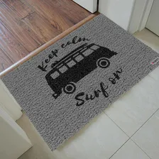 Tapete Capacho Keep Calm Surf On - 60x40cm Foto mini 1
