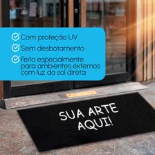 Tapete Capacho Personalizado 100x50 Com Sua Logo Foto mini 3