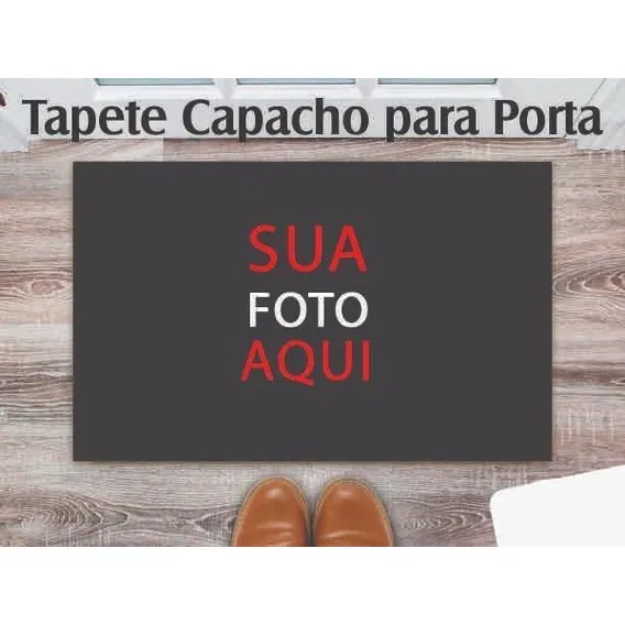 Tapete Capacho, Personalizado Com A Sua Foto Foto 1