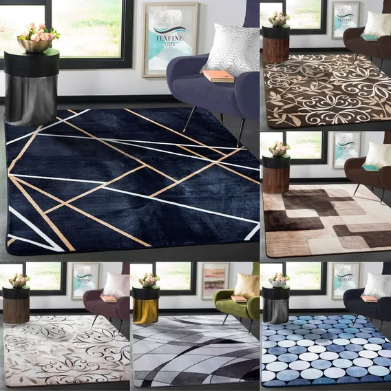 Tapete Carpete Indiano Estampado De Veludo Tipo 2 M X 1.50 M Cor Preto Simbolos #58 Foto 1