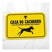 Tapete Casa Do Cachorro Cor Amarelo Foto  mini 1