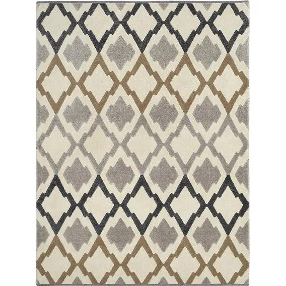 Tapete Classe A Retangular Polipropileno 150x200 Splendor Cor Marrom-claro Foto 1