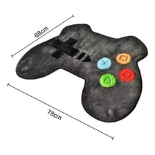 Tapete Controle Gamer Iantil Quarto De Menino ! Cor Grafite Desenho Do Tecido Formato Controle Foto mini  2