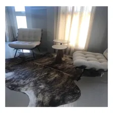 Tapete Couro De Boi Inteiro Grande Araça Escuro Foto mini 3
