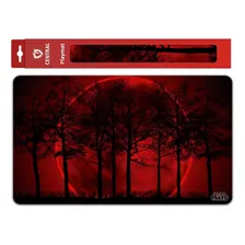 Tapete De Duelo Lua Sangrenta Playmat Central Yugioh Magic Foto mini 1