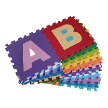 Tapete Educativo Eva 26 Peças Letras Encaixáveis 31x31cm Foto mini 1