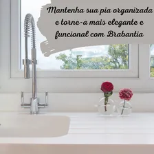 Tapete Escorredor Para Louças Em Microfibra Brabantia Cinza Foto mini 4