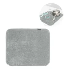 Tapete Escorredor Para Louças Em Microfibra Brabantia Cinza Foto mini 1