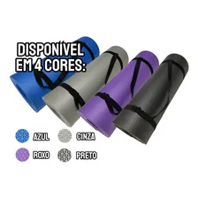 Tapete Eva 2,0m 52cm 10mm Yoga Fitness Cor Cinza Foto mini 4