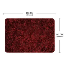 Tapete Felpudo Casu Vermelho 200x140cm Foto mini 4