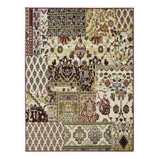 Tapete Herat Pinho 250x300 Cm Patchwork Clássico Sao Carlos Foto  mini 1