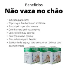 Tapete Higiênico P Cães Ultra Pad 80x60cm Combo 3 Pct = 90un Foto mini 3