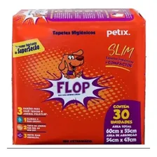 Tapete Higiênico Para Cães Flop Petix 60x55cm 30 Unidades Foto mini 1