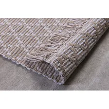 Tapete Indiano Kilim Adalli 1,00mx1,50m - Bege - Niazitex Foto mini  3