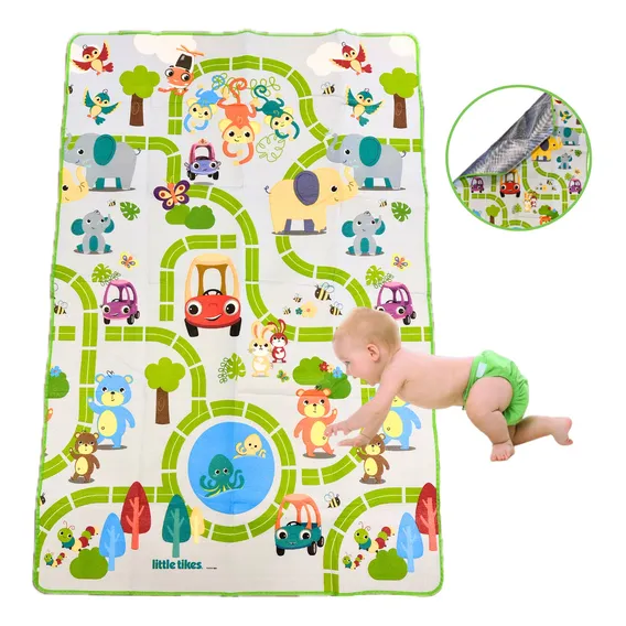 Tapete Infantil Criança Bebê Educativo Dobrável Térmico Baby Foto 1