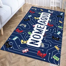 Tapete infantil Style Brazil Tapete Infantil cor Azul pista - de 1.4m x 90cm Foto mini 1