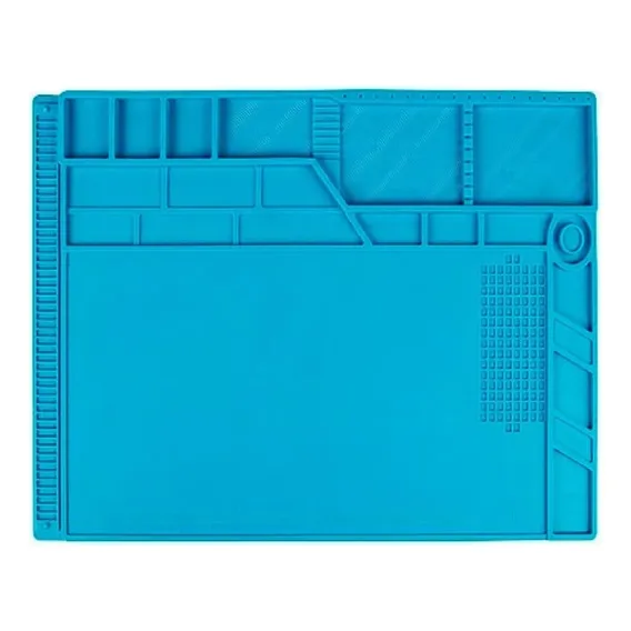 Tapete Manta Magnética Antiestática S 180 550x350mm Soldagem Cor Azul Foto 1